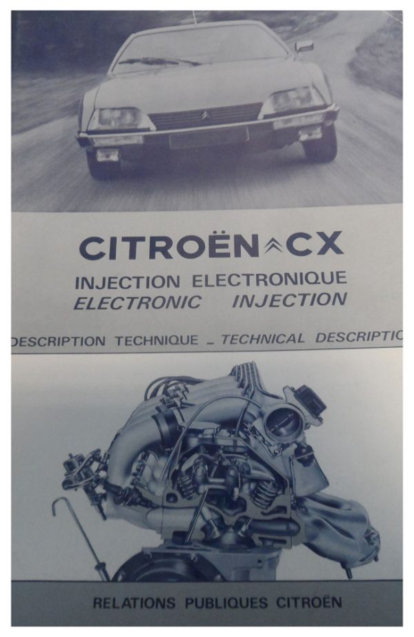 Citroen CX magazine
