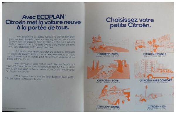 Citroen 2CV Leaflet