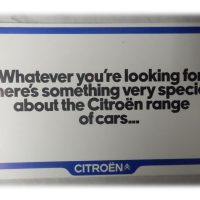 brochure Citroen Range Brochure - IMMACULATE