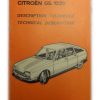 Citroen Leaflet - GS 1220 - Technical Description
