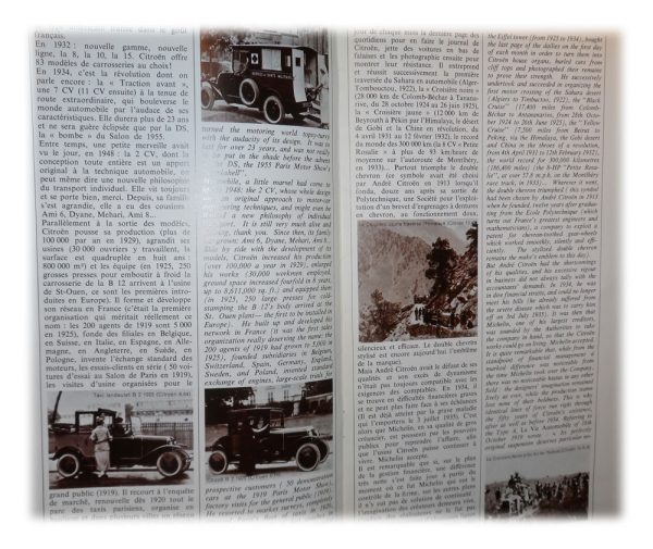 Citroen Edition Special Booklet
