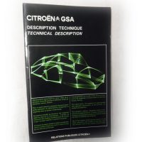 Citroen GSA Booklet