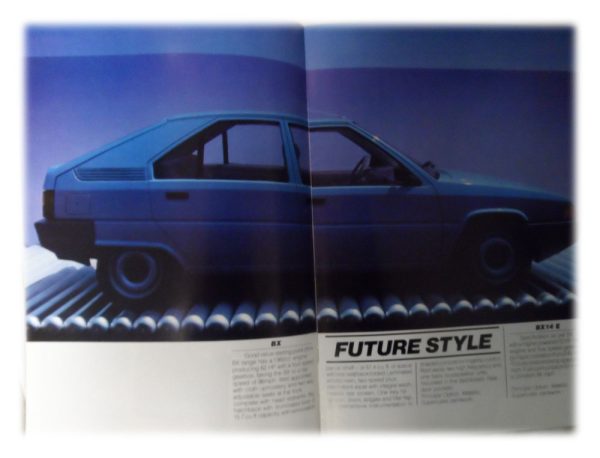 Citroen BX Booklet