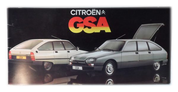 Early GSA Citroen Booklet