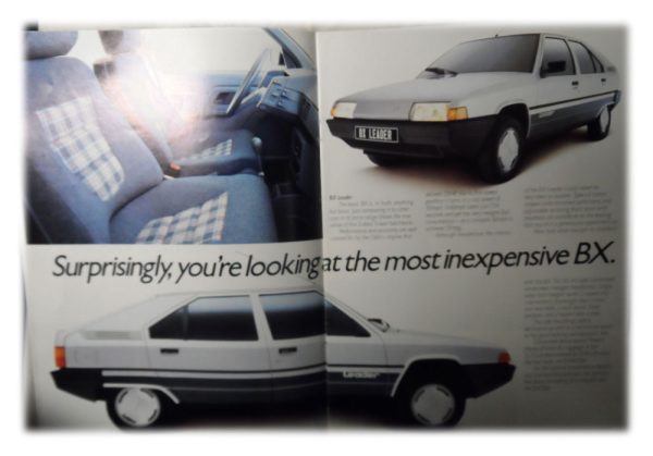Citroen BX Brochure