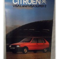 Citroen Visa L & Visa Super E Brochure