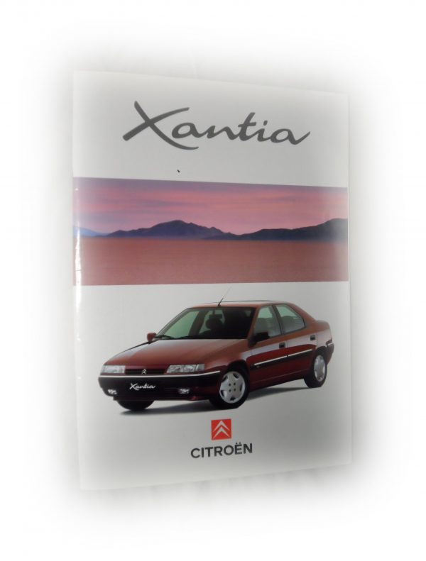 Citroen Xantia Booklet