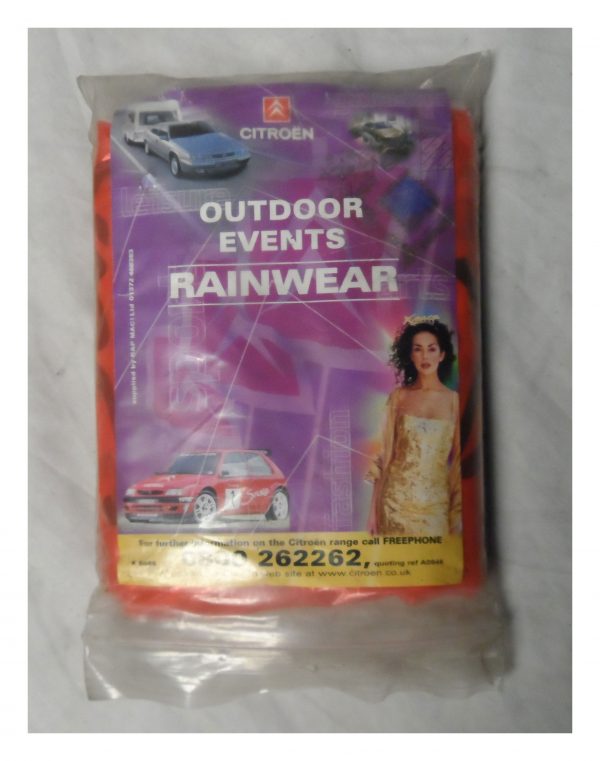 Citroen Rain Mac Disposable
