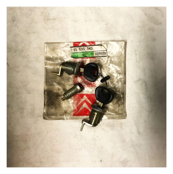 Citroen Lock Set - 95595343