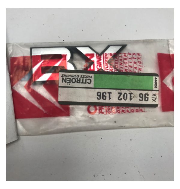 Citroen BX Plastic Badge - 96102196
