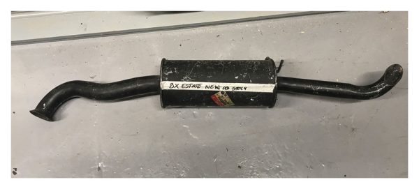BX Exhaust REAR SILENCER - Part No: 96048419