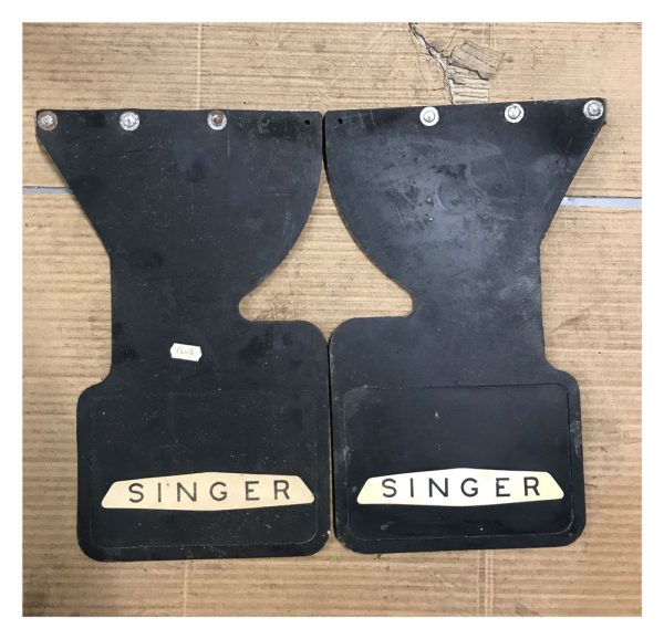 Singer set of 2 mudflaps