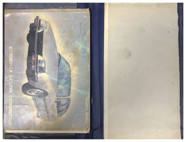 CX 2.4 Litre CarburettorOwners Manual