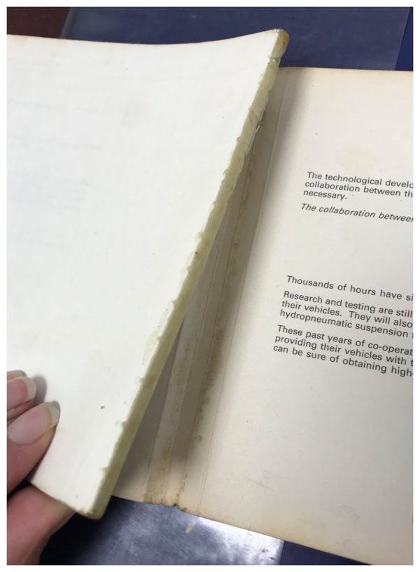 CX 2.4 Litre CarburettorOwners Manual