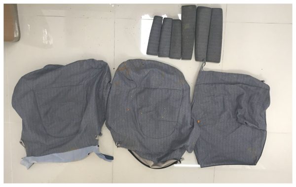 CX Seat covers material and arm rests