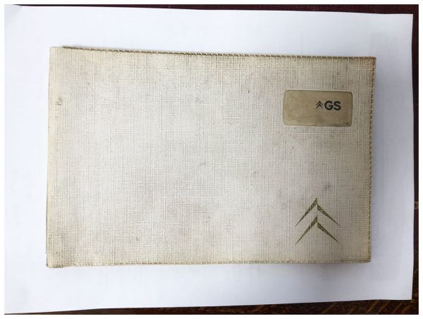 Early GS Owners Manual