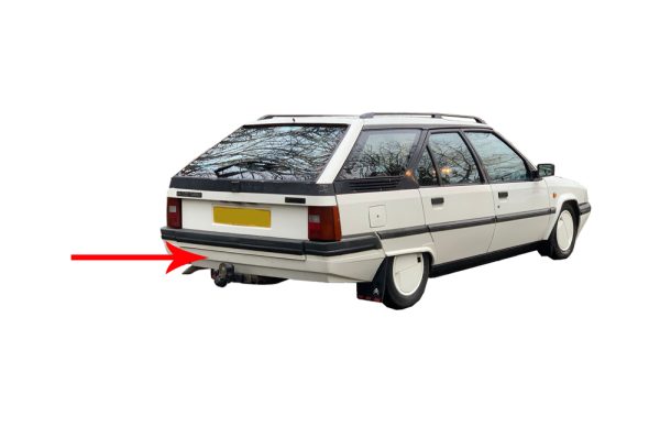 Citroen Bx Estate Rear Bumper-Part No: 95661832