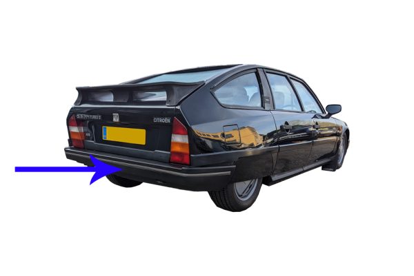 Saloon Rear Bumper - Citroen CX 95616681