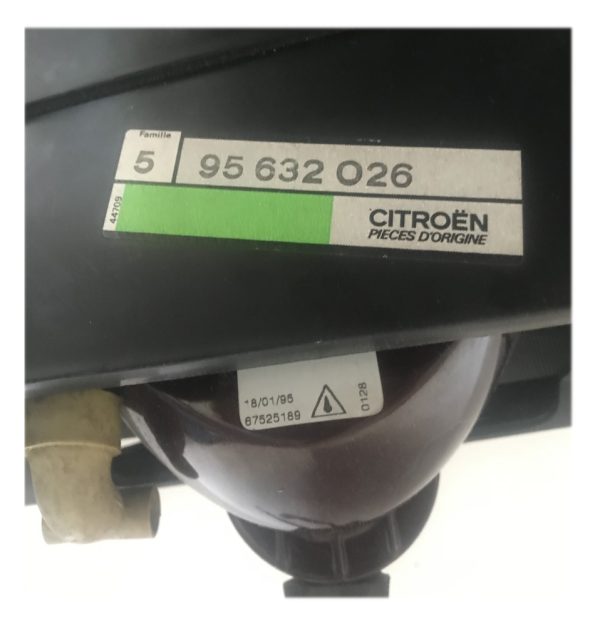 BX Front Fog Lamps-95632025/95632026