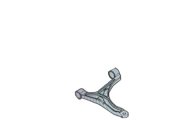 bx-wishbone-nut Citroen BX Wishbone Nut Rear Most - 081207
