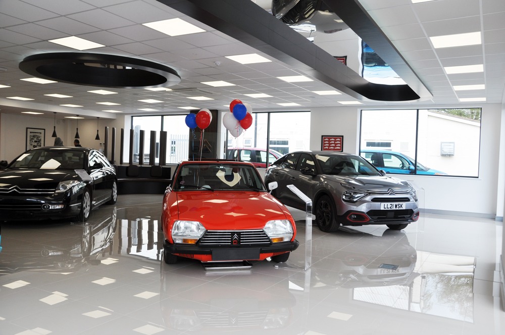 Chevronics customer waiting area